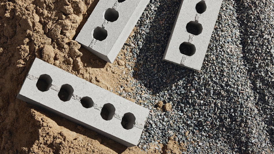 Toward carbon neutrality: an innovative design partnership launches a more sustainable concrete brick